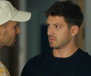 	Barwy szczęścia odc. 3135. Franek (Mateusz Banasiuk), Justin (Jasper Sołtysiewicz)