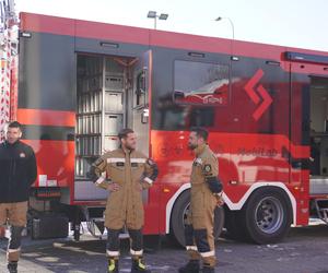 Strażacy w Krakowie przeprowadzili ćwiczenia dla dziennikarzy