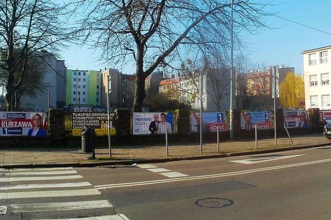 Przedwyborcza "baneroza" w Szczecinie