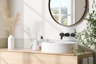 Naturalny luksus. Łazienka w kolorach ziemi podbija tegoroczne  trendy wnętrzarskie