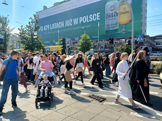 Korowód studencki rozpoczyna Juwenalia Śląskie 2025 w Katowicach