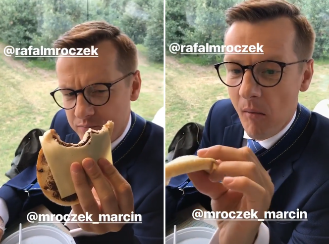 Marcin Mroczek na planie M jak miłość