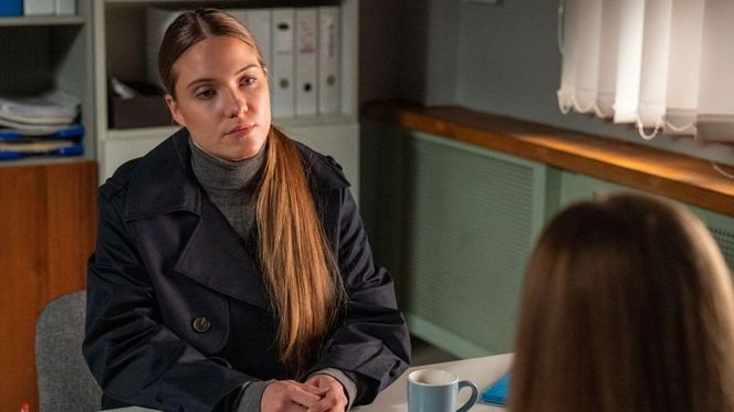 Na sygnale odc. 672. Basia (Anna Wysocka), inspektor Urszula Krzaklewska (Małgorzata Tuszyńska)