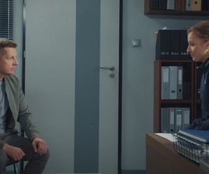 M jak miłość odc. 1878. Natalka (Dominika Suchecka), Paweł (Rafał Mroczek)