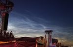 Obłoki srebrzyste nad polem Open'er Festival 2025 