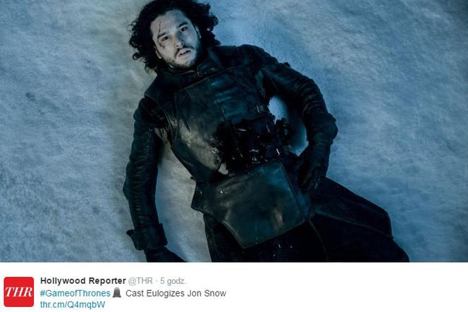 Gra o tron 6 - Jon Snow nie żyje. SPOILER