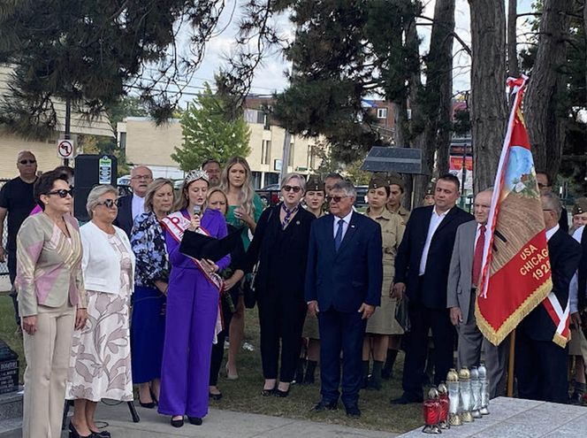 Poloniije obchody 86. rocznicy wybuchu II wojny światowej w Chicago