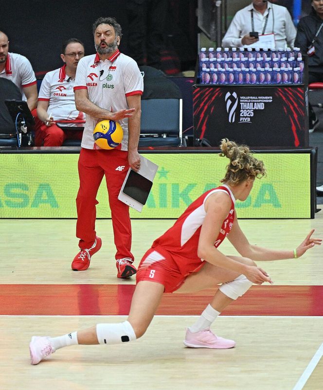 Agnieszka Korneluk - mecz Polska - Włochy