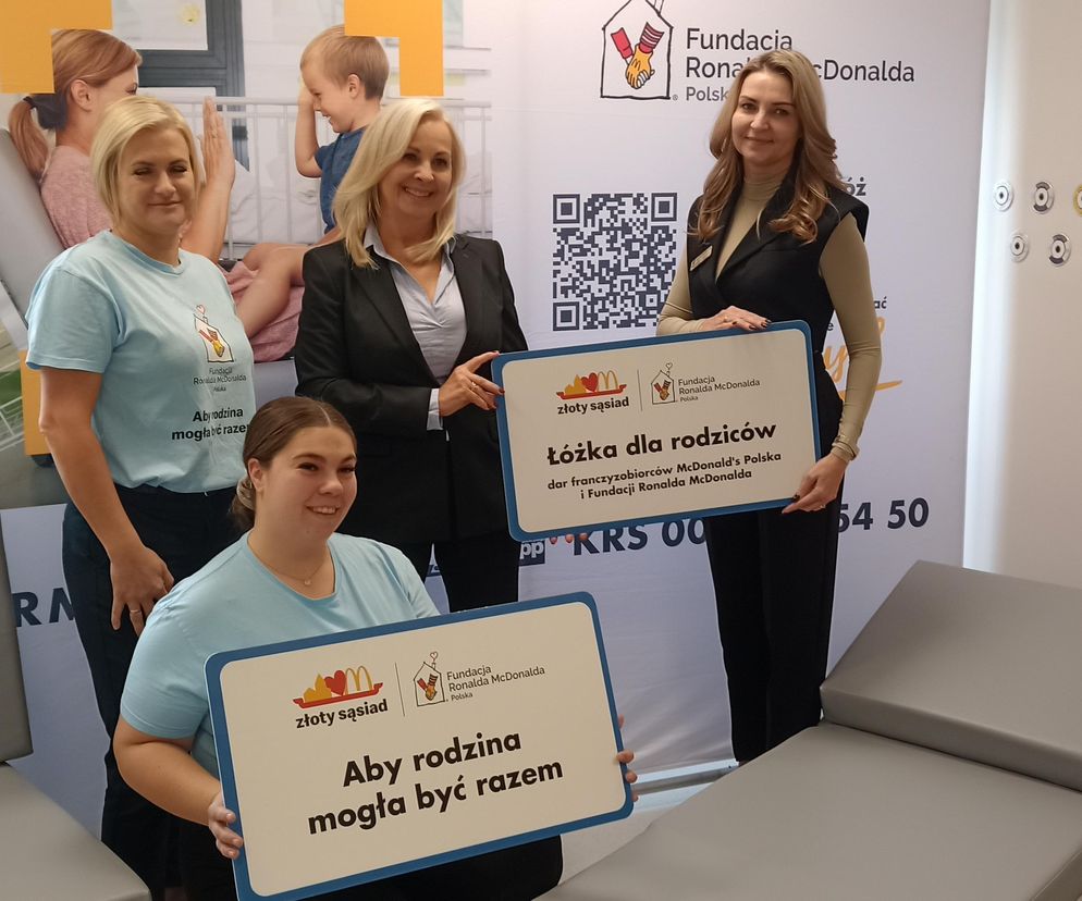 Nowe łóżka w bielskim szpitalu. Rodzice nie będą spać na krzesłach