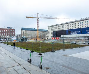 Parking podziemny pod placem Powstańców Warszawy w Warszawie