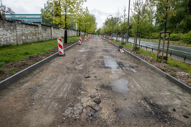  Nowe chodniki na Służewie