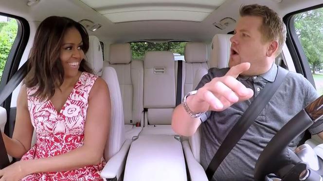 Michelle Obama w Carpool Karaoke