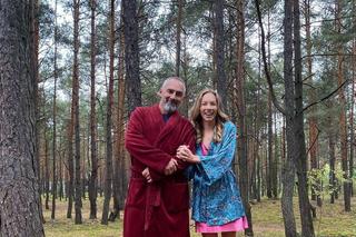 M jak miłość na planie. Sylwia (Hanna Turnau), Adam Werner (Jacek Kopczyński)