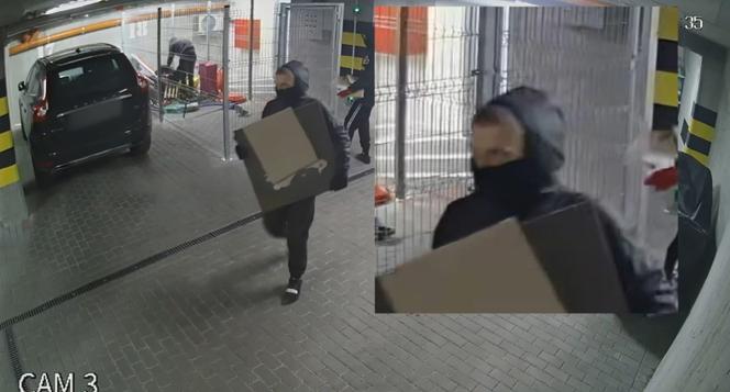SZOK! Złodzieje urządzili sobie tańce podczas plądrowania garażu! Wszystko się nagrało