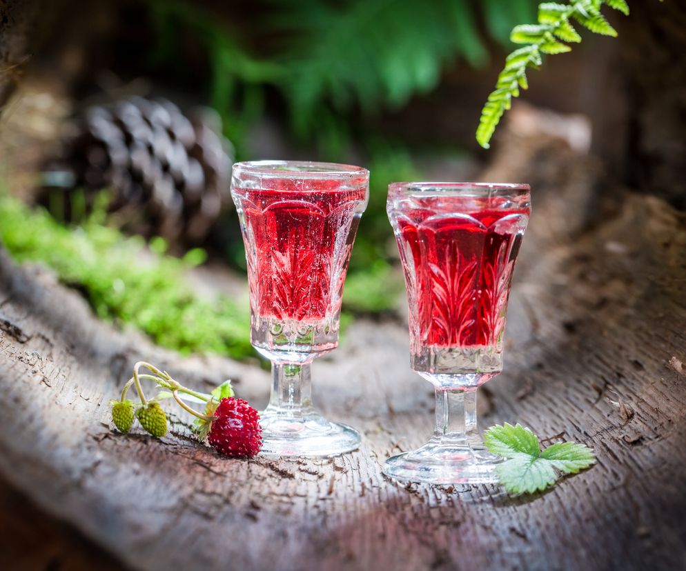 Nalewka poziomkowa [ze starego zeszytu z przepisami]