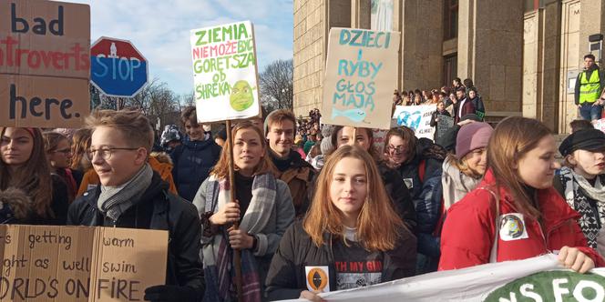 Wielki protest w Krakowie. Strajkowali w obronie klimatu 