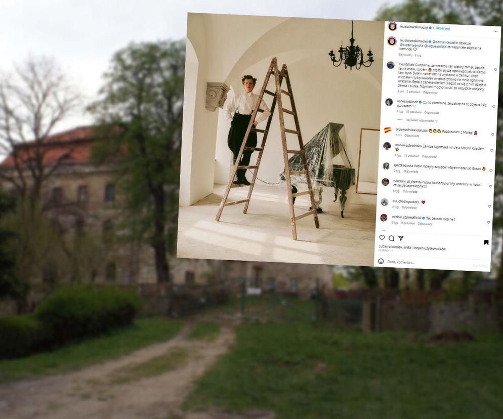 Musiałowski kupił zamek, a teraz robi w nim niezwykły event. Oto Festiwal Sztuk Zjednoczonych