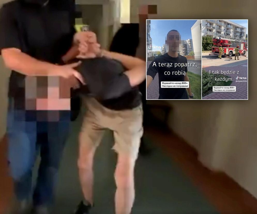 Policja zatrzymała Ukraińca, który odgrażał się za odebranie 800 plus