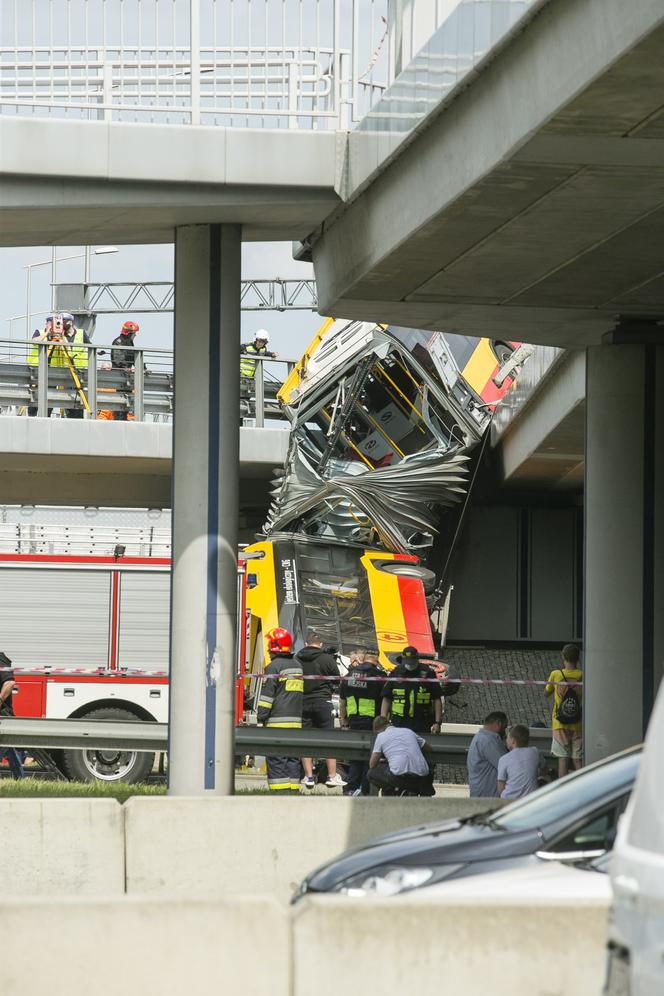 Wypadek na moście Grota-Roweckiego