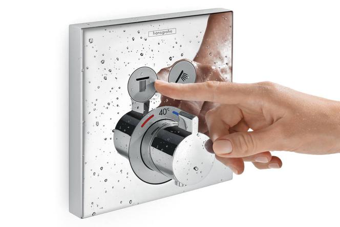 Axor Shower Select. Bateria termostatyczna podtynkowa