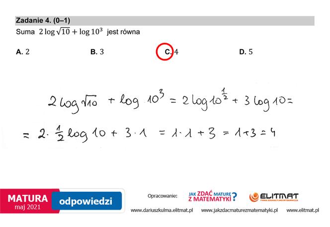 Matura 2021, matematyka poziom podstawowy. Odpowiedzi eksperta