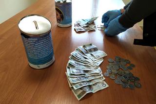 Hajnówka. Ukradli puszkę z pieniędzmi na leczenie Kubusia. Policja odzyskała tylko część gotówki
