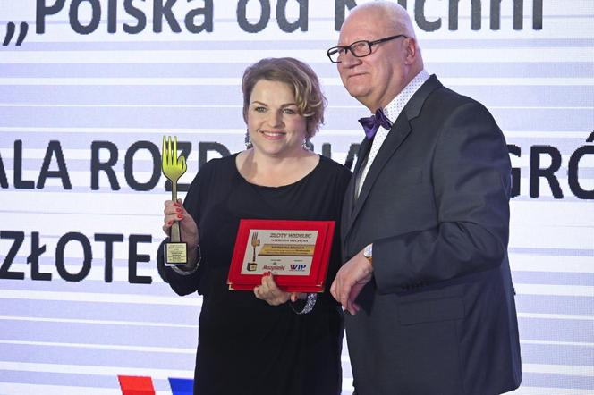 Katarzyna Bosacka kwitnie po rozstaniu z mężem. Gwiazda błyszczała na rozdaniu Złotych Widelców