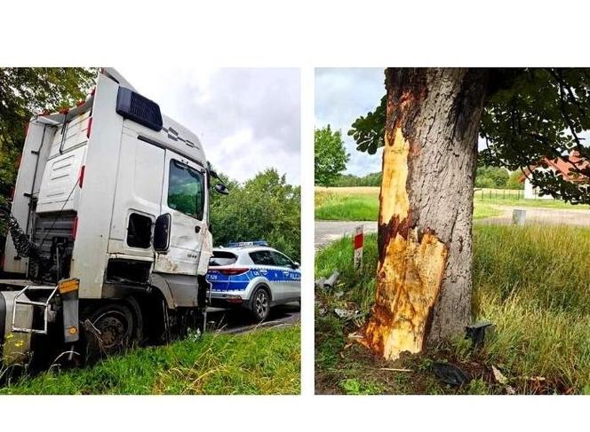Wyglądało to niebezpiecznie! Wypadek w gminie Susz