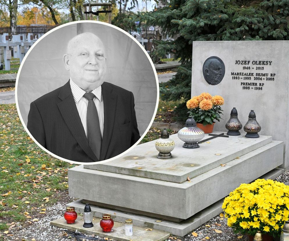 Tu spoczywa Józef Oleksy