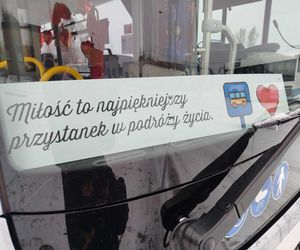 Zakochany autobus linii nr 18 można spotkać na ulicach Siedlec tylko w walentynki 2025!