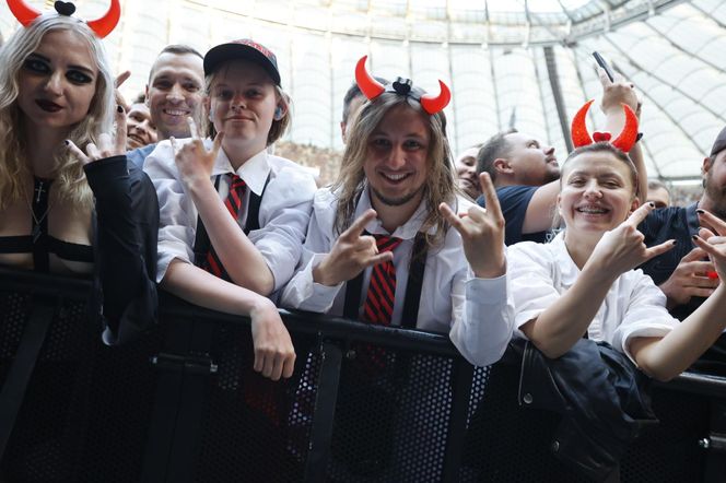 Koncert AC/DC w Warszawie (4.07.2025) - część druga. Organizatorem koncertu jest Live Nation