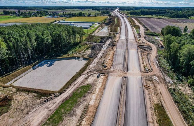 Odcinek S19 Malewice-Chlebczyn powstaje na naszych oczach. Zobaczcie zdjęcia!