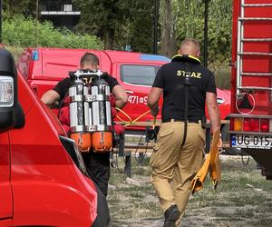 Dramatyczna akcja ratunkowa na Zegrzu. Mężczyzna wypadł z rowerka. Nie wypłynął