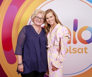  Agnieszka Kaczorowska z mamą w Halo, tu Polsat