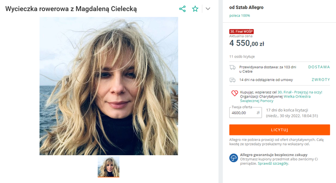 Wycieczka rowerowa z Magdaleną Cielecką