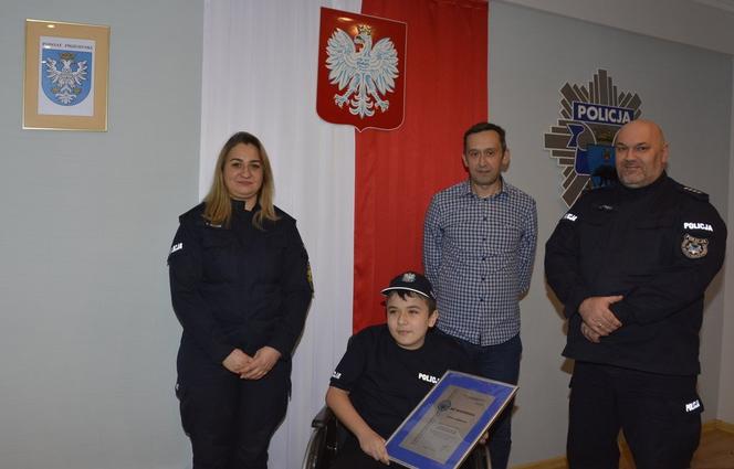 Przemyscy policjanci spełnili marzenie chłopca