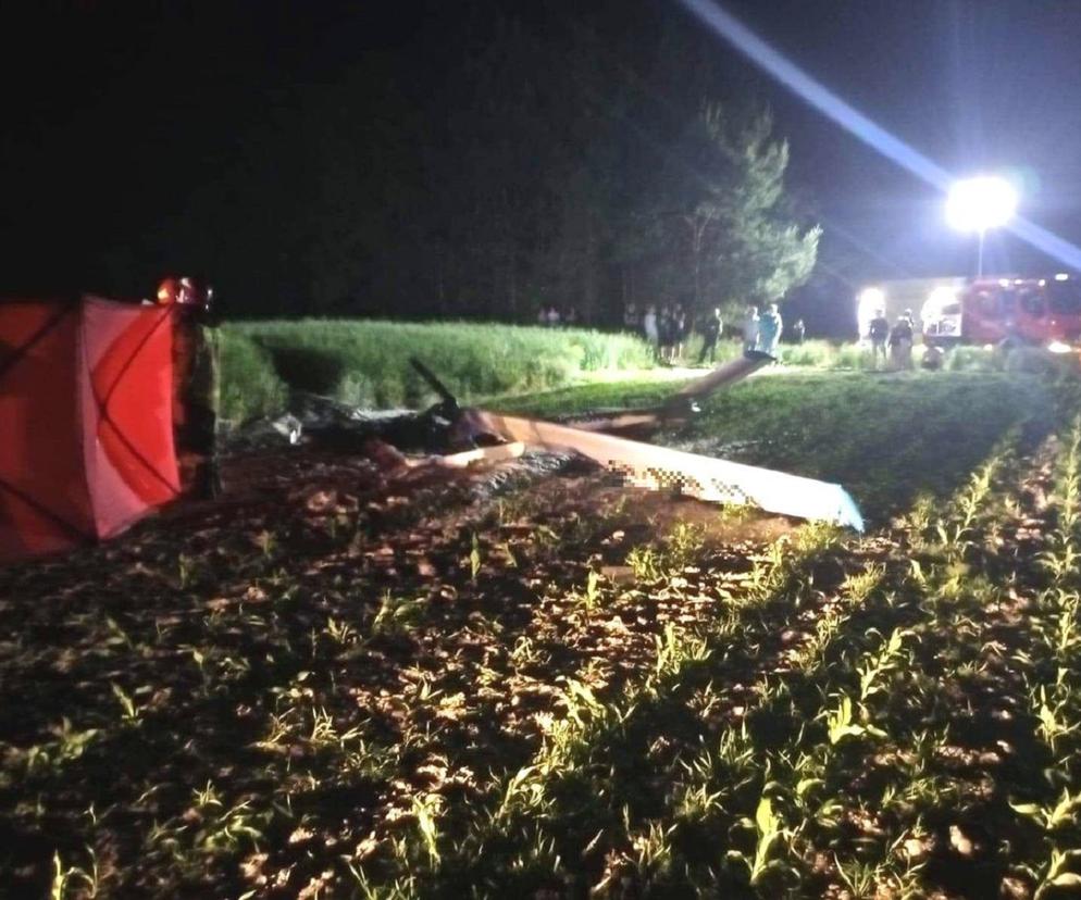 Tragiczny wypadek motoszybowca w Górkach. Nie żyje 20-latek