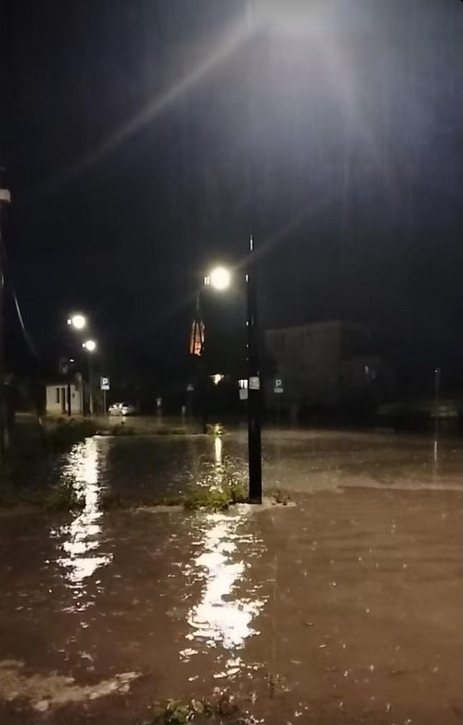 Skutki nawałnic w Łódzkiem