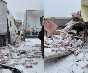 Nikomu nic się nie stało, ale o tej kraksie mówi pół Oklahomy. Tysiące rozbitych jaj