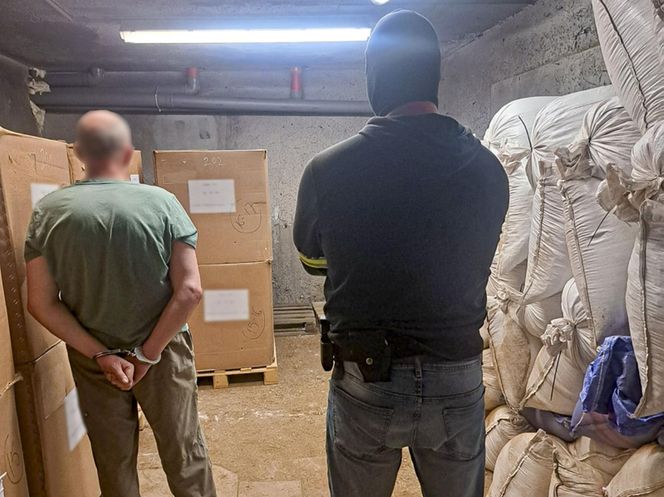 Nielegalna fabryka papierosów zlikwidowana! Milion papierosów w kartonach po pizzy