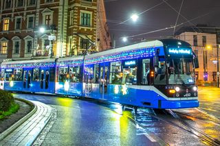 Świąteczny tramwaj wyjedzie na ulice Krakowa. MPK przygotowuje kolejne niespodzianki