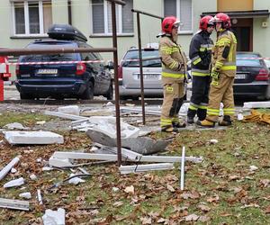 Potężna eksplozja gazu w Rzeszowie! Z mieszkania wyleciały wszystkie okna [ZDJĘCIA]