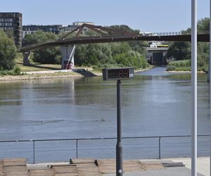 Niski stan wody w Wiśle