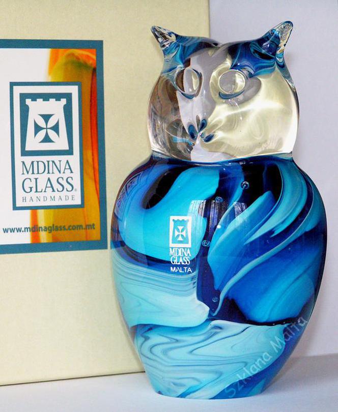 Ręcznie wykonane, szklane figurki Mdina Glass Malta  zdjecie nr 5