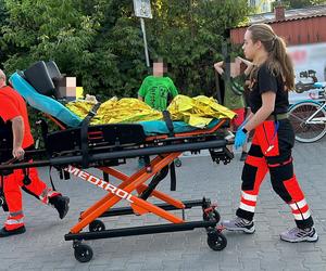 Obywatel Ukrainy potrącił 10-letniego chłopca na rowerze. Lądował śmigłowiec LPR