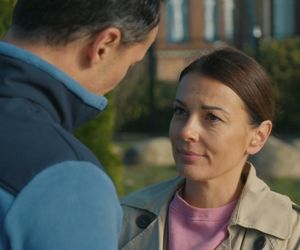 Barwy szczęścia odc. 3142. Kasia (Katarzyna Glinka), Mariusz (Rafał Cieszyński)