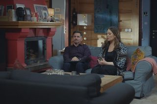 M jak miłość, odcinek 1877: Anita (Melania Grzesiewicz), Kamil (Marcin Bosak)