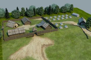 Projekt Zagrody Jaćwieskiej w Szwajcarii w Muzeum Okręgowym w Suwałkach