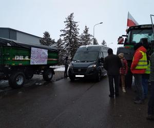 Protest rolników w Hrubieszowie - 9 lutego 2024