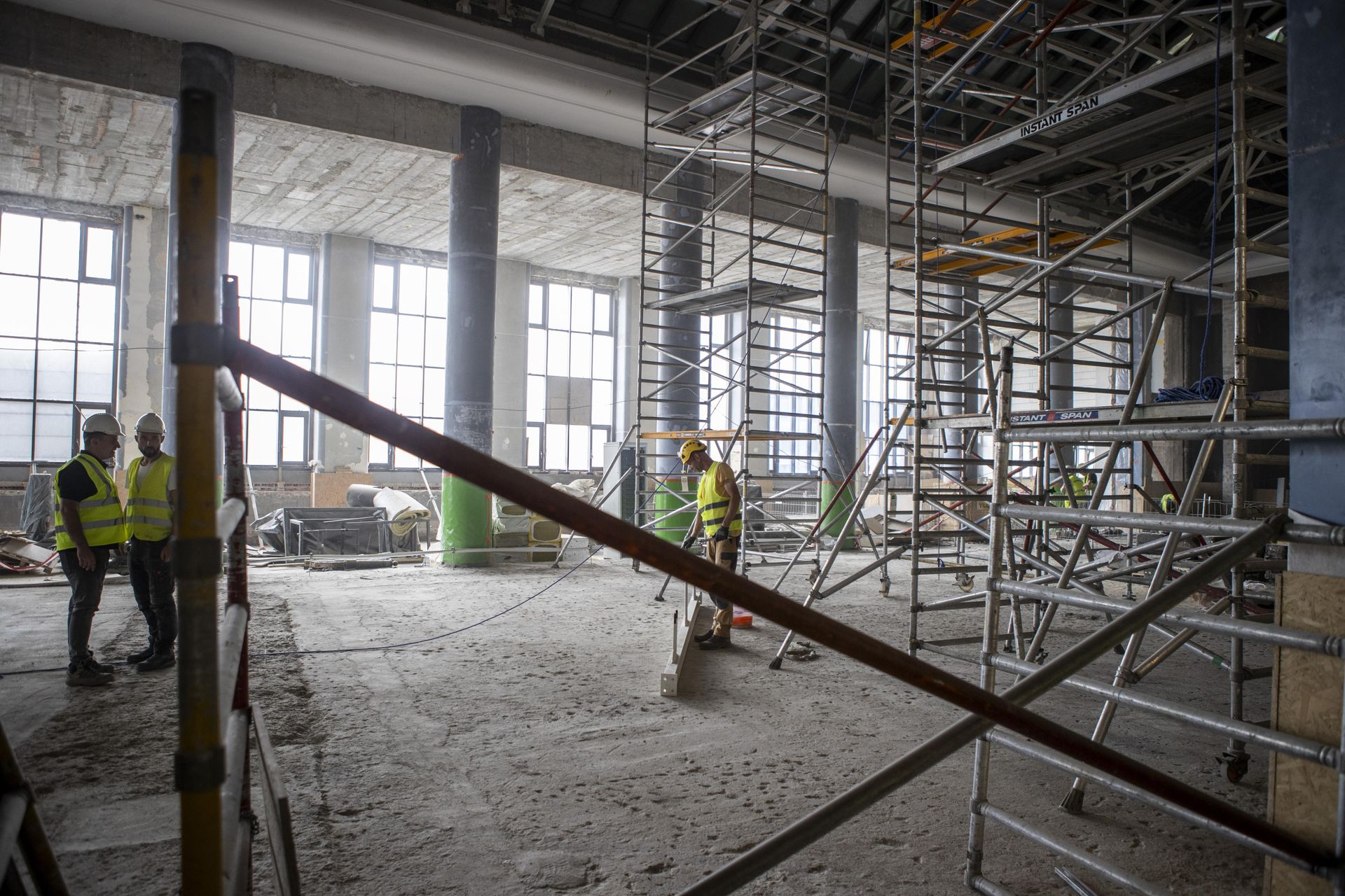 Remont wnętrz gmachu BGK w Warszawie